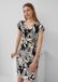 s.Oliver Gestructureerde jersey jurk met print all-over en riem