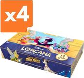 Ravensburger Disney Lorcana (Set 03) (4 Stück) Karton (4 x 24 Booster)