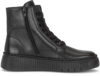Gabor - Dames - Enkellaarsjes - Lila - Suède - Hakhoogte 8 cm en hoger