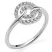 Orphelia RD-3217/56 - Ring - 18 Karaat Witgoud / Diamant 0.26 ct