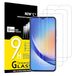 NEW'C 3 Stuks, Screen Protector voor Samsung Galaxy A34 5G, Gehard Glass Schermbeschermer Film 0.33 mm ultra transparant, ultra resistent