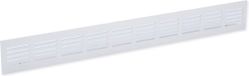 Nedco BV Plintrooster 500x60mm aluminium F1 aluminium geanodiseerd