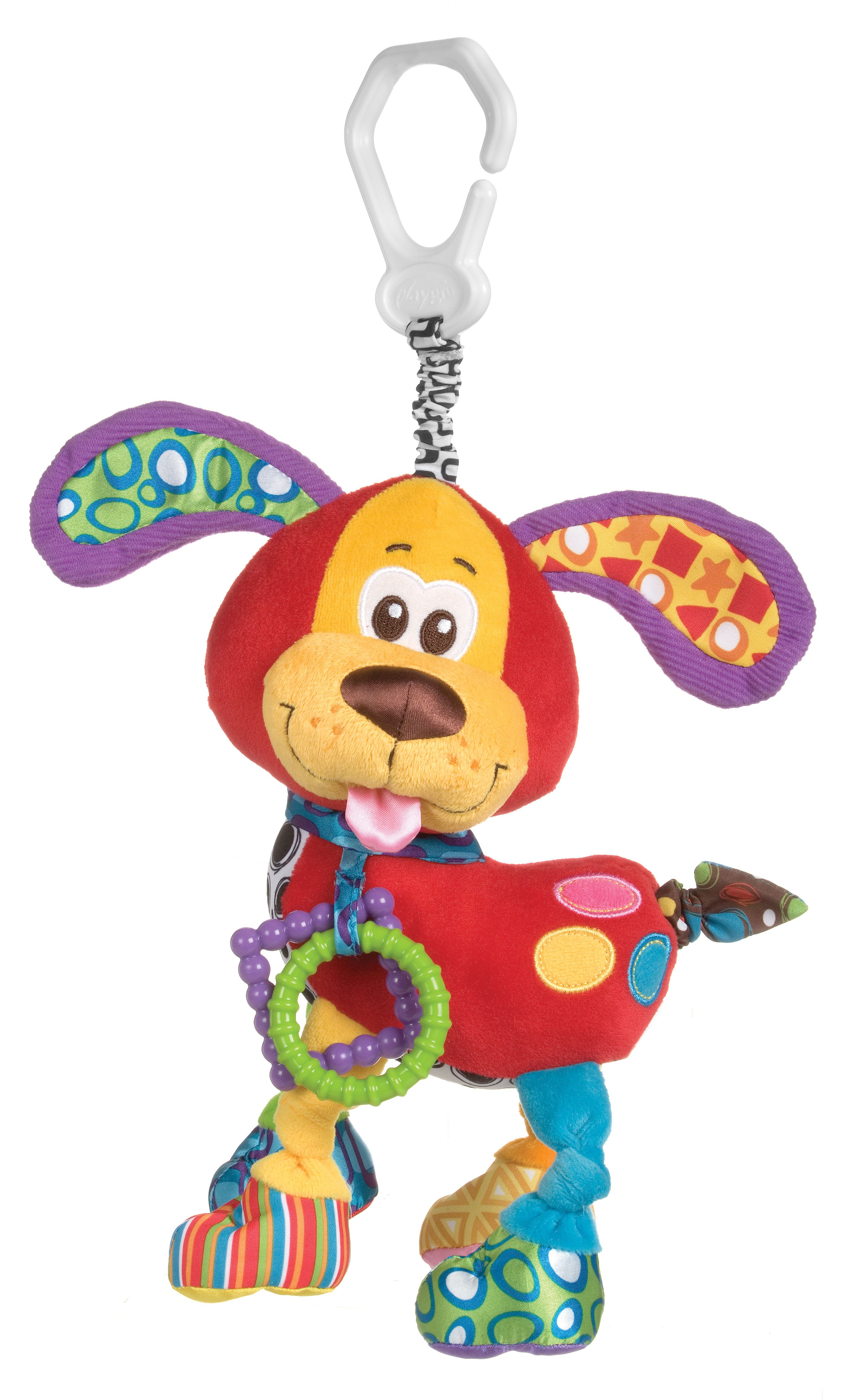 Playgro Pooky Puppy - Activiteitenknuffel - Hangspeeltje - Multi