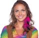 Folat Hippie haaraccessoire Magenta