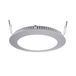 Zoomoi LED spot encastré 8W argent rond 4000K IP20 14.5 cm