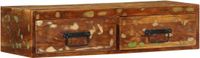 vidaXL - Tv-meubel - wandmontage - 80x30x19 cm - massief gerecycled hout