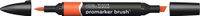 Winsor & Newton BrushMarker Bright Orange 0177
