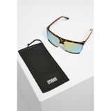 Urban Classics 112 Sunglasses UC brown leo/multicolor one size Zonnebril - Bruin/Multicolours