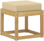 vidaXL - Tuinbank - Massief Acacia Hout - Wit