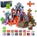 VEVOR Magnetische blokken, 150-delige set donker slot, magneetdobbelstenen voor kinderen, sensorisch speelgoed STEM Montessori, stapelbaar bouwspeelgoed voor kinderen