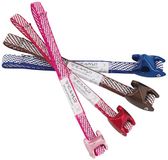 Camp Tricam Dyneema 4 stuks robuuste universele klemwiggen bruin paars roze rood één maat