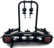 Trekker R300 Fietsendrager voor auto, 3 fietsen, Trekhaakdrager, Aluminium/Staal, Zwart