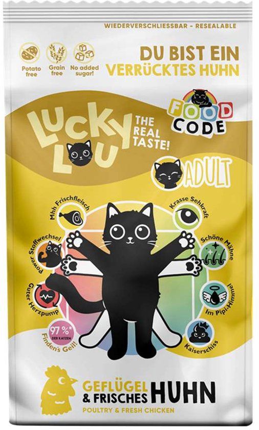 LuckyLou Kat - Gevogelte & Kip - 1,7kg