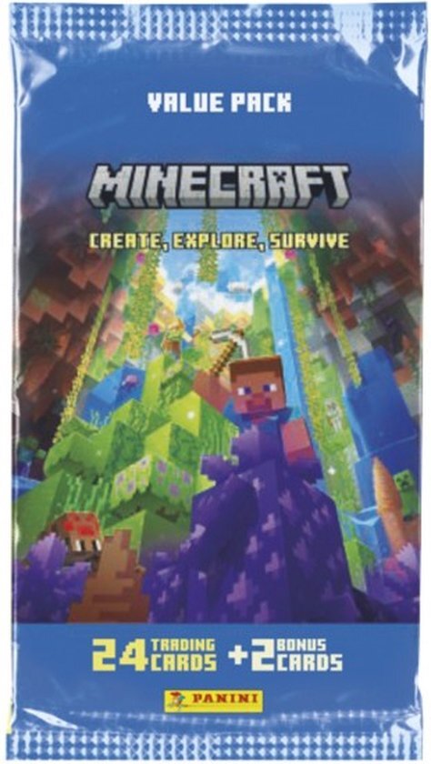 Minecraft - Trading Card 3 - Fat Pack - Minecraft Kaarten