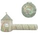 Rubo Toys Little Dutch Safari Tent Met Kruiptunnel
