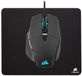 Corsair M65 RGB ULTRA Gaming muis set met MM100 muismat - Zwart
