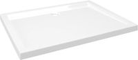 vidaXL Douchebak - Rechthoekig - 70x90 cm - Wit - ABS