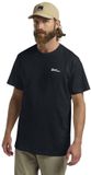 Jack Wolfskin Essential T-shirt Heren Korte Mouw M Blauw/Zwart