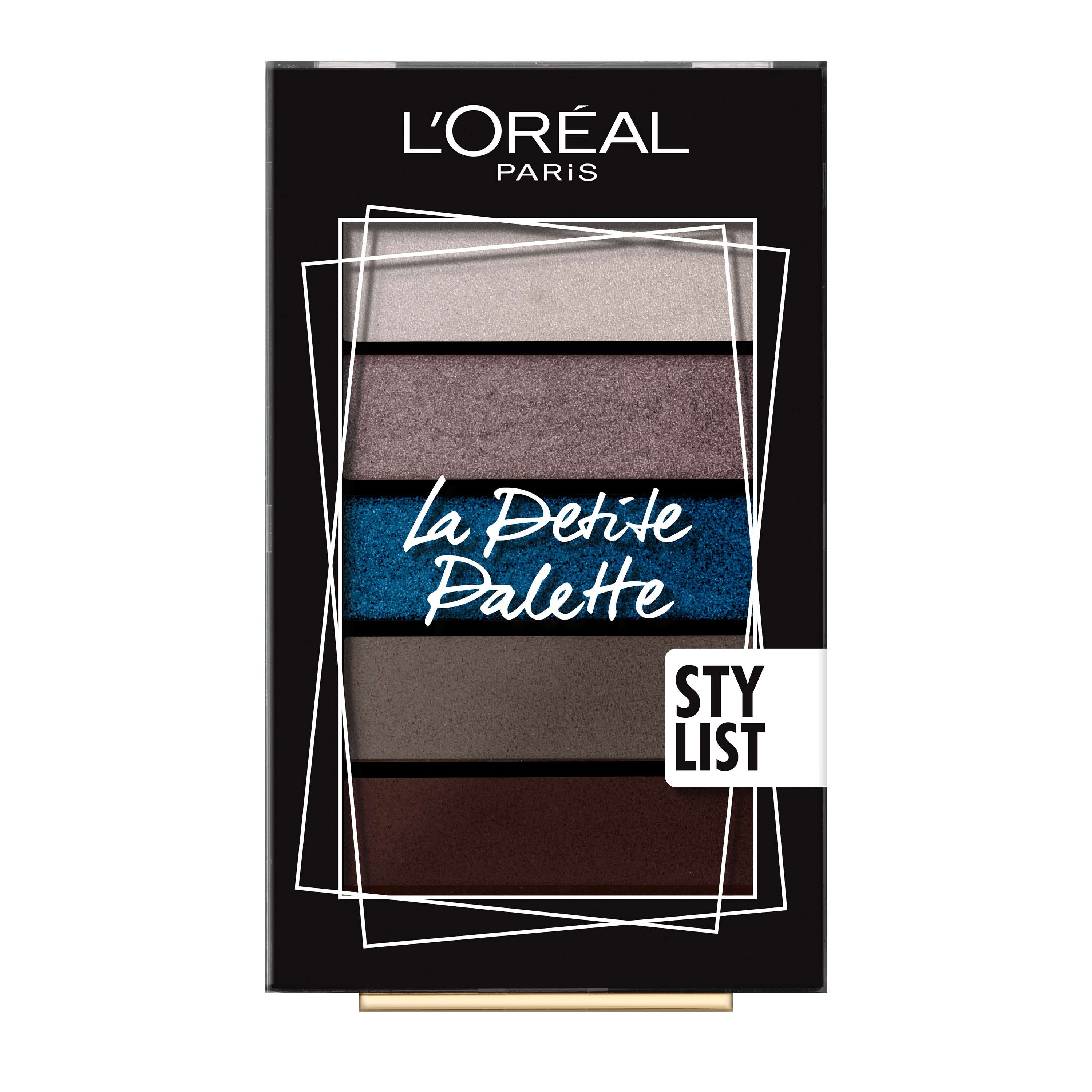 L'OrÃ©al Make-Up Designer La Petite Palette - 04 Stylist - Oogschaduw Mini Palette met 5 Koele Kleuren Oogschaduw