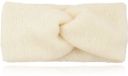 LGT JWLS Zachte Gebreide Oorwarmer Hoofdband - Wit