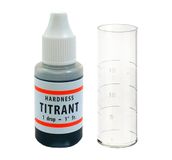 WK - Testset voor wateranalyse, hardheids- en kalkmeter, 10 ml titrant fles met reageerbuisje, eenvoudig en direct gebruik, ideaal voor het kiezen en instellen van waterontharder thuis