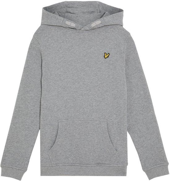 Lyle & Scott Crew Neck Sweatshirt Boys Truien & Vesten Jongens - Sweater - Hoodie - Vest- Lichtgrijs - Maat 152/158