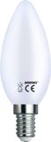 Debflex 600488 LED-lampen, gloeidraad, glas, C37, E14, 2700 K - 4 W, wit
