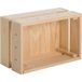 Astigarraga Caisse modulable en pin massif empilable - L38,4 x H18 cm