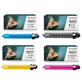 Evoke Compatible Toner for Ricoh Im C3010 C3510 842506 4X CMYK: Black, Cyan, Magenta, Yellow 124000 Pages Im C3010 C3010A C3510