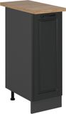 Vicco R-Line Apotheekkast – 30 cm, WB Eik Antraciet landhuis