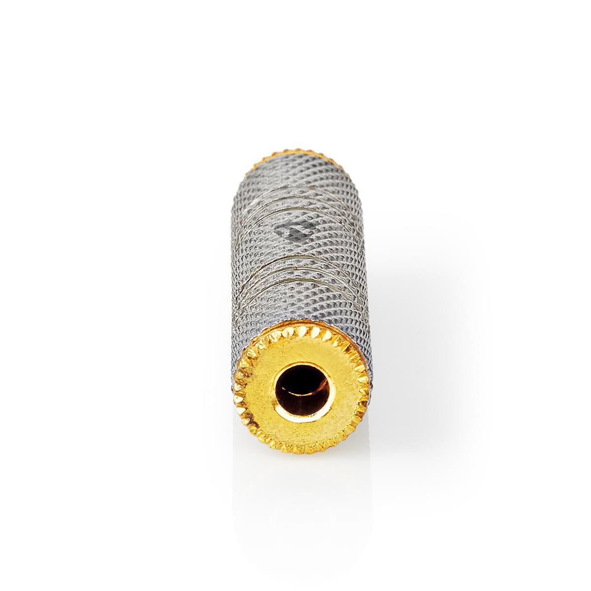 Nedis 3.5mm Jack Adapter (Female/Female) - Gold
