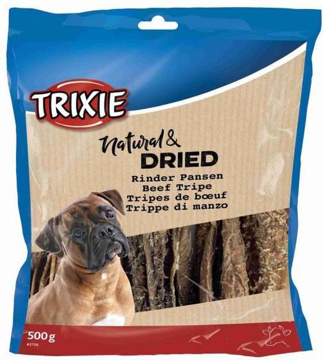 TRIXIE Gedroogd Runderpens - 500 g