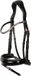 Harry's Horse Koopman International Hoofdstel Rosegold Lacque II - Shetlander - Zwart/Rose - Leer