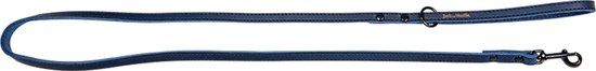 Jack And Vanilla Black Label Leiband - Blauw - 16mmx100cm - Hondenriem