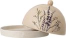 Bloomingville Bea botervloot, Beige, Glas