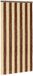 vidaXL Rideau anti-insectes chenille marron et beige 100 x 200 cm