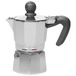 Tognana Authentika Espressomachine voor 1 kopje, 0,065 l, aluminium, gemaakt in Italië