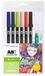 Tombow ABT Dual Brush Pen set 6 st Manga Wind