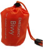 Dailygoods Sac de couchage réutilisable - Sac de camping léger - Couverture de survie - Imperméable - Coupe-vent - Avec signal de détresse - Sac bivouac