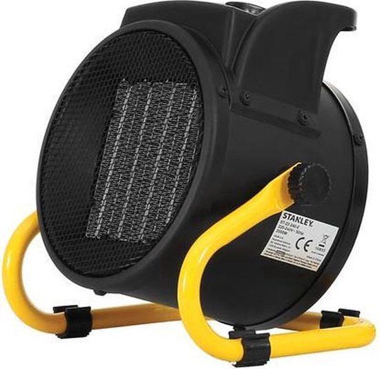 STANLEY ST-22-240-E Ventilatorkachel - 2000W - Zwart/Geel