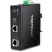 TRENDnet TI-IG30 - PoE adapter & injector - Gigabit Ethernet - 2x RJ-45 - Zwart