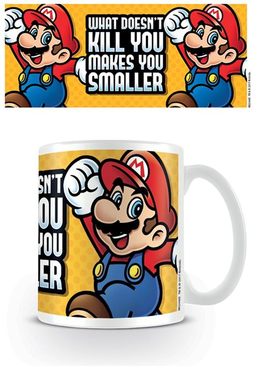 Super Mario Makes You Smaller Mug - 5050574244695
