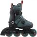 K2 Eddie Boa Patin à roulettes réglable pour enfant (vert foncé) S 29-34 Vert foncé