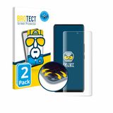 BROTECT - Screenprotector voor Volla Phone Quintus - Folie Beschermfolie transparant volledig dekking - 2 Stuks