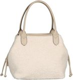 Gabor schoudertas Granada Fur Zip Shopper Mixed Beige