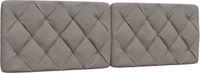 vidaXL Hoofdbordkussen 160 cm stof taupe