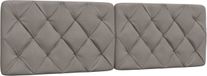vidaXL Hoofdbordkussen 160 cm stof taupe