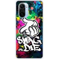 Xiaomi Poco F3 / F3 Pro Swag or die bedrukt siliconen hoesje