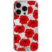 ERT GROUP Babaco Flowers 018 Glitter Overloopeffect Telefoonhoesje voor Apple iPhone 14 Pro Max