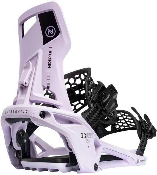 Nidecker OG Supermatic Snowboardbindingen Lila S